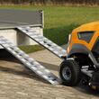 Set 2 rampe pentru incarcare /descarcare capacitate maxima 2722 Kg, Aluminiu, 2400 x 380 x 72 mm