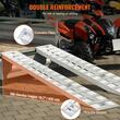 Set 2 rampe pentru incarcare /descarcare capacitate maxima 2722 Kg, Aluminiu, 2400 x 380 x 72 mm