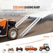 Set 2 rampe pentru incarcare /descarcare capacitate maxima 2722 Kg, Aluminiu, 2400 x 380 x 72 mm
