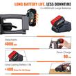 Dispozitiv electric de legare cu banda, 2 x acumulator 4 Ah, PP/PET 10-19 mm, forta tensionare 800N-5000N