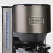 Cafetiera 12 cesti, 870 W, bol din sticla, capacitate 1.25 l, functie reincalzire si anti-picurare