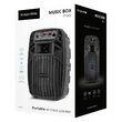 Boxa portabila, Bluetooth, 10 W, Intrare microfom, Intrare AUX, USB