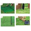 Set gard electric pentru animale, accesorii montaj incluse, Inaltime 1.21 x lungime 30.48  m, Incarcator solar incorporat