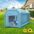 Cabina de vopsit, gonflabila, Vevor, 2 x suflante, dimensiune exterioara 4 x 2.5 x 2.5 m