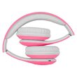 Casti Over the Ear pliabile, Street Kids Pink, Bluetooth, diametru difuzor 30mm, Microfon