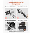 Dispozitiv pneumatic de legare cu banda otel 19 mm, Forta tensiune 8500 N, Conector rapid tip C