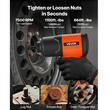 Cheie pneumatica de impact, 1/2 inch, Cuplu 1490 Nm, reglaj 4 trepte, 7500 rpm, 6.2 Bar