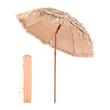 Umbrela pentru plaja, Diametru 1600 mm, Imitatie stuf, Otel/PP, Inaltime 1.95 m, Impermeabila 140 g