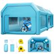 Cabina de vopsit, gonflabila, Vevor, 2 x suflante, 330/680W, dimensiune exterioara 6 x 3 x 2.5 m