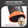 Cheie pneumatica de impact, 1/2 inch, Cuplu 1900 Nm, reglaj 4 trepte, 8000 rpm, 6.2-8 Bar, 11 x chei impact 9-27 mm