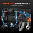 Compresor fara ulei, ultra silentios 70 dB, 1800W, 35 l, 145 l/min, 8 Bar, 2800 rpm