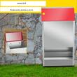 Hranitoare pentru pasari, Otel galvanizat, 35x21x45 cm, Capacitate 13.6 kg, 4 x alimentatoare apa