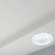 Senzor de miscare incastrabil, max 6 m, 360 grade, Alb, IP20, 1200W, 76.5 x 61.5 x 76 mm