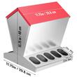 Hranitoare pentru pasari cu 10 posturi, Otel galvanizat, 29.8x29.8x40 cm, Capacitate 11.3 kg, 4 x alimentatoare apa