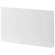 Birou de perete pliabil, Alb, 600x397x150 mm, Pal melaminat