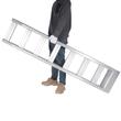 Set 2 rampe portabile pentru incarcare /descarcare capacitate maxima 4000 Kg, Aluminiu, 1830×380×105 mm