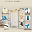 Structura de catarat multifunctionala 7 in 1, fixare pe perete, max 100 kg, Inaltime 2200 mm, latime 1985 mm