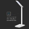 Lampa de birou Smart, incarcare inductiva telefon, 5W, 500 lm, Alb