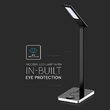 Lampa de birou Smart, incarcare inductiva telefon, 7W, 560 lm, Negru, Material carcasa ABS si aluminiu