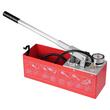 Pompa de testare hidrostatica, 10 l, furtun 1.4 m, supapa dubla, Interval testare presiune 0-25 Bar