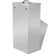 Hranitoare pentru pasari, Otel galvanizat, 33x21x48 cm, Capacitate 11.3 kg, 4 x alimentatoare apa