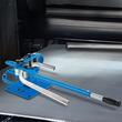 Dispozitiv de indoit tevi Vevor 7 matrite 1", 1 1/4", 1 1/2", 1 3/4", 2", 2 1/2", si 3", Maner telescopic