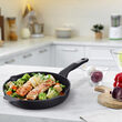 Tigaie tip grill Tefal diametru 26 cm, Aluminiu / Titan