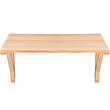 Birou de perete pliabil, 800 x 599 x 438 mm, Lemn pin, Maro, capacitate 45 kg