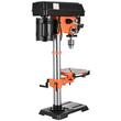 Masina de gaurit de banca 304.8 mm, motor cu inductie 750 W, viteza variabila 440-2580 rpm, pozitionare cu raze X, Iluminare Led