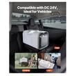 Aer conditionat portabil, 4250 BTU, putere 530 W, Alimentare 220 VAC, 24 V DC, Debit aer 200 m³/h, Telecomanda