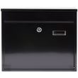 Cutie postala Vorel 78575, otel, 310x360x100mm, Negru, 2 chei