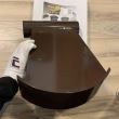 Cutie postala Vorel 78592, otel, 480x280x80mm, Maro, 2 chei, cu suport de ziar