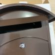 Cutie postala Vorel 78592, otel, 480x280x80mm, Maro, 2 chei, cu suport de ziar