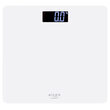 Cantar din sticla securizata, max 150 Kg, LCD, Alb, 1 x CR2032, oprire automata