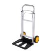 Transpalet 2 roti, pliabil, maner telescopic, Vorel C90, greutate maxim admisa 90 kG, aluminiu