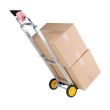 Transpalet 2 roti, pliabil, maner telescopic, Vorel C90, greutate maxim admisa 90 kG, aluminiu