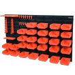 Panou cu cutii organizatoare pentru accesorii, Vorel 79771, dimensiune 475 x 272 x 15 mm, 48 piese