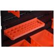 Panou cu cutii organizatoare pentru accesorii, Vorel 79771, dimensiune 475 x 272 x 15 mm, 48 piese