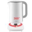 Fierbator electric cordless, Inox 1.5l, putere 2150 W, control temperatura