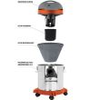Aspirator umed/uscat Vorel 78871, putere 1000 W, cuva Inox, 20 L