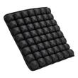 Perna ortopedica gonflabila pentru scaun, 56 celule, 410 x 460 x 45 mm, Negru