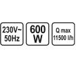 Pompa submersibila pentru apa murdara Sthor 79783, putere 600 W, adancime 7 m