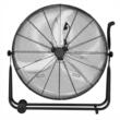 Ventilator industrial de podea, diametru 762 mm, Metal, 80 W, 3 viteze, unghi de rotatie 360 grade, 2 x roti