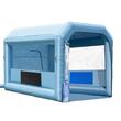 Cabina de vopsit gonflabila, dimensiune 4 x 3 x 2.75 m, 1 x suflanta 750 W, Impermeabila, PVC, sistem filtrare