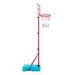 Panou baschet inaltime reglabila 1040-1900 mm, pentru copii, 3 x minge