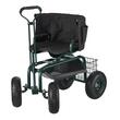 Carucior multifunctional pentru gradina, 810×480×690/770 mm, Capacitate 181 kg, roti cauciuc 10 inch, Scaun reglabil in inaltime