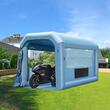 Cabina de vopsit gonflabila, dimensiune 4 x 3 x 2.75 m, 1 x suflanta 750 W, Impermeabila, PVC, sistem filtrare