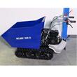 Roaba electrica cu senile Helios 320 D, Motor benzina 6.5 CP, max 320 kg, Basculabila, 6 viteze, 4.9 km/h