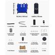 Incalzitor portabil, Sirocou diesel, 8 kW, 12/24 V DC, Telecomanda, consum 0.17-0.48 l/h, Rezervor 5 l, 410 x 180 x 395 mm