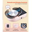 Mini Roata de olarit pentru copii, Diametru 158 mm, 30W, Roz, 0-140rpm, Accesorii olarit